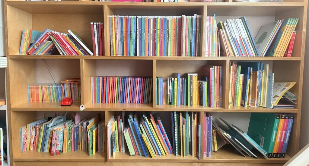 Three Korean children's book sets, including Doremi Gom, Bebe Koala, and FINDEN BEBE