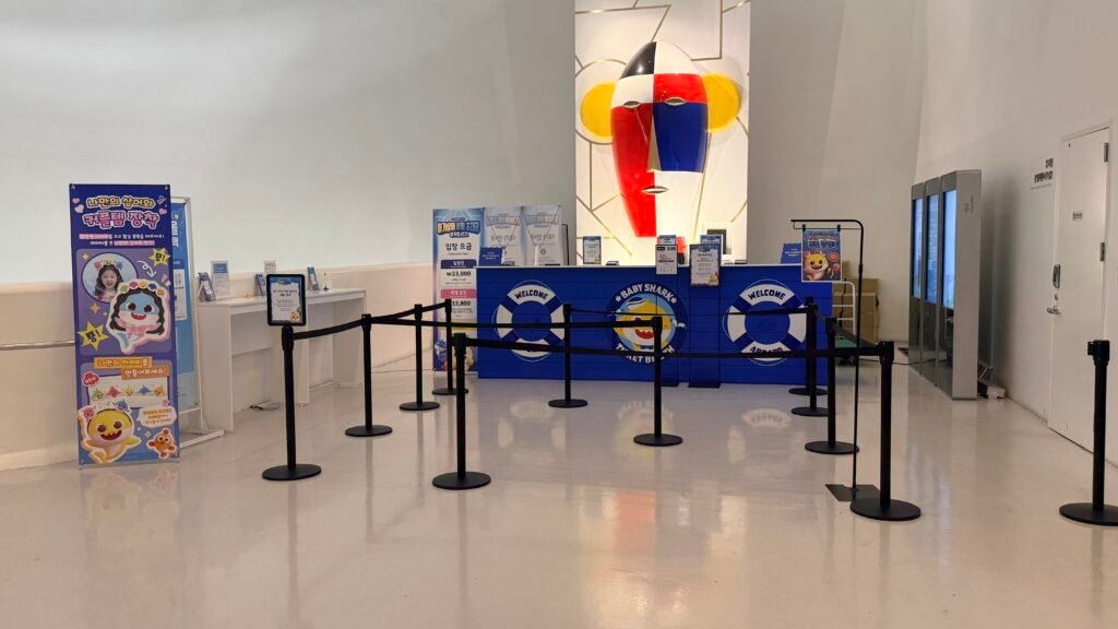 Ticketing Booth for the Baby Shark Exhibition at DDP, Seoul