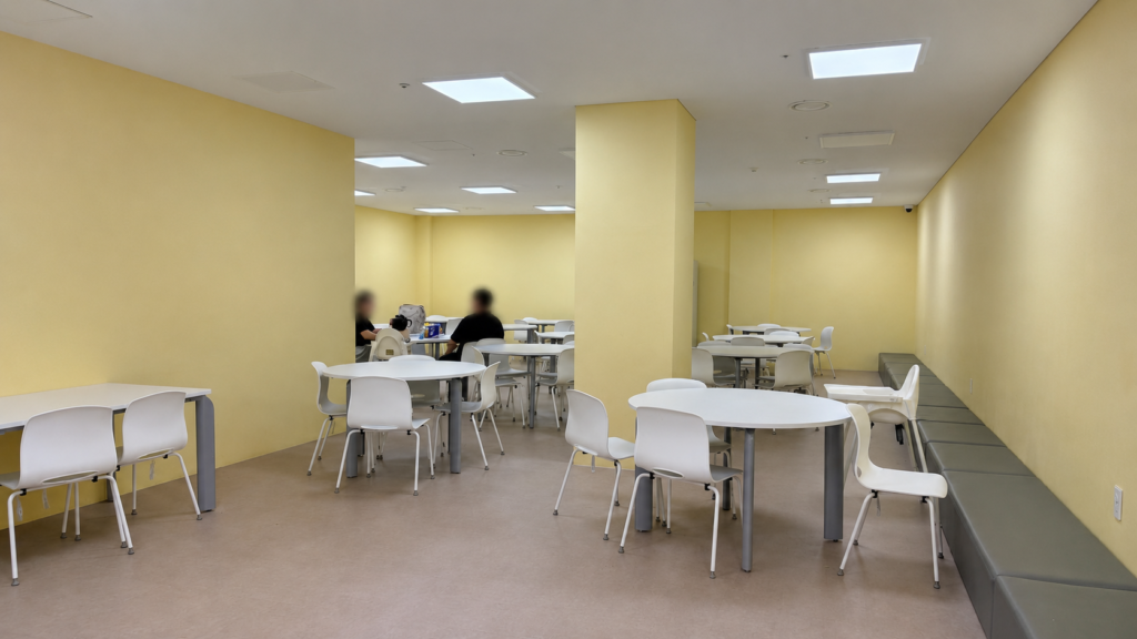 Lunch area at MMCA Gwacheon Children's Museum
