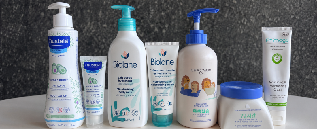 Baby Lotion in Korea: 4 Brands I Actually Used as a Parent