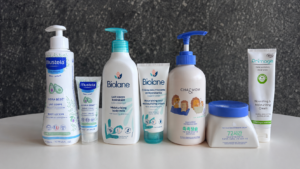Baby lotion in Korea: Mustela, Biolane, CHA&MOM, and Primage
