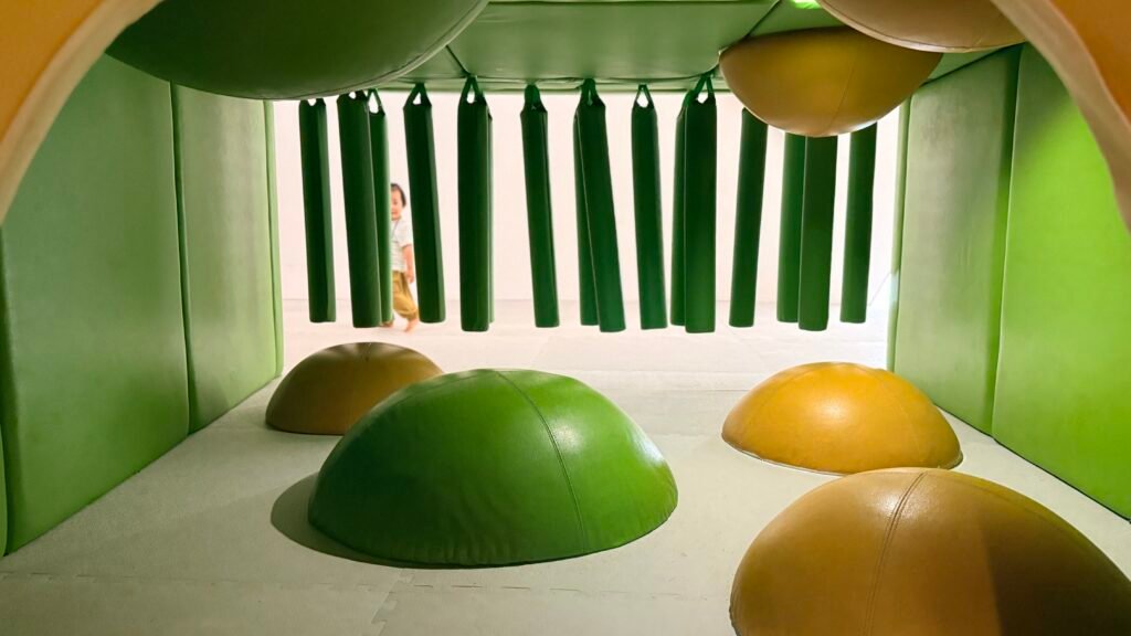 play area at DiKi DiKi for pretend play