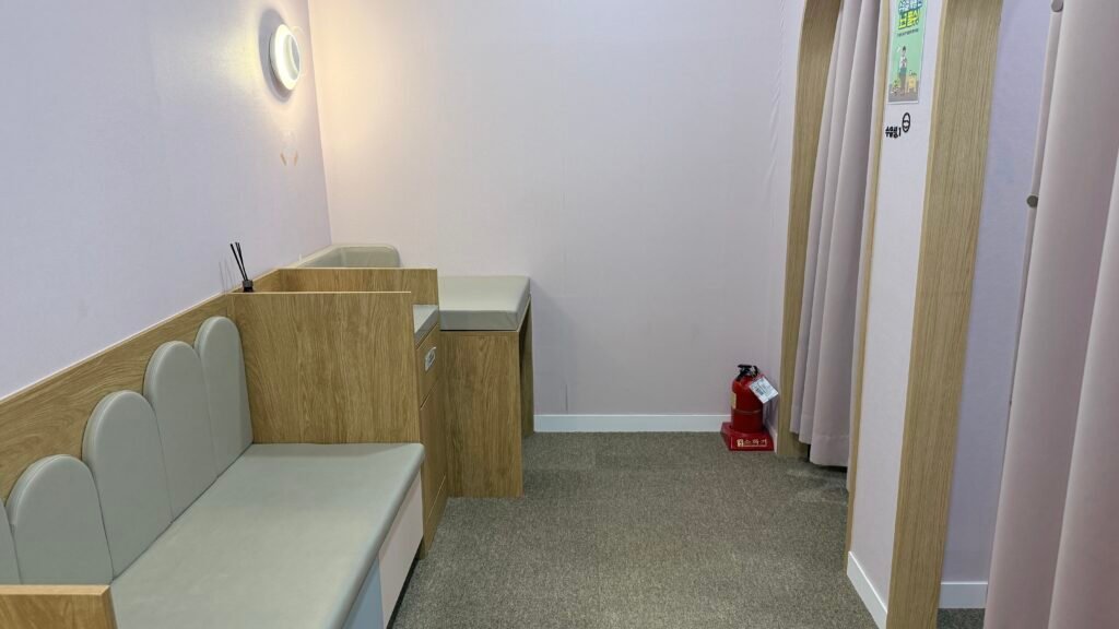 Nursing room for parents and babies at Pororo Theme Park Dasan